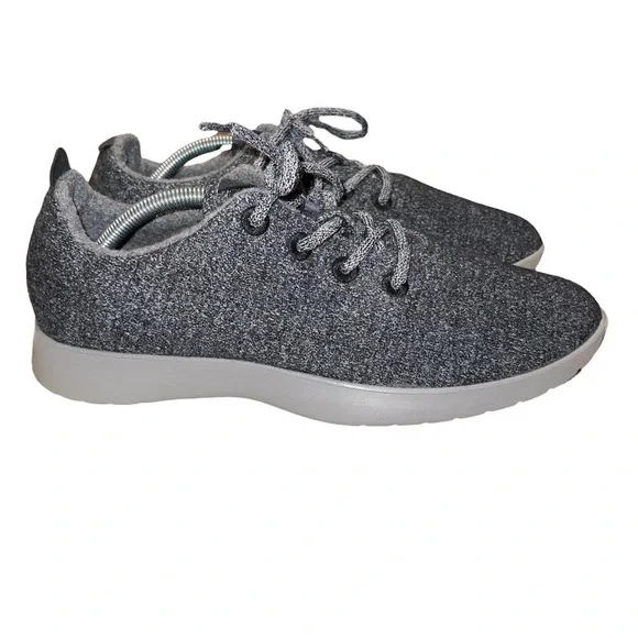 Allbirds Sneakers Mens 11 Gray Merino Wool Runners Lace Up Shoes Amazon.com | Allbirds Men main image 3